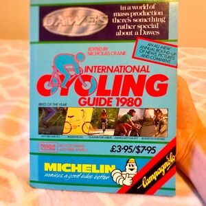 International Cycling Guide 1980 Book